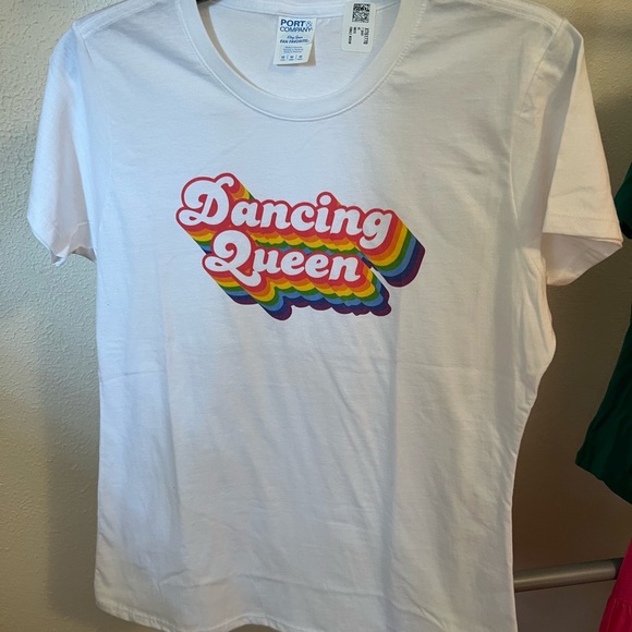 Dancing Queen Womens T-Shirt, brand new never worn! - Picture 3 of 5